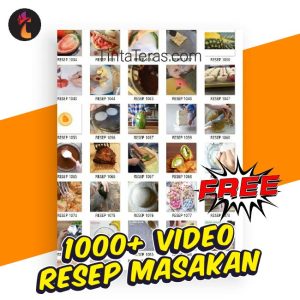 Gratis 1000+ Video Resep Masakan