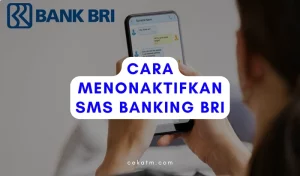 Cara Menonaktifkan Sms Banking Bri, Ganti Dengan Fitur Lain