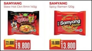 Daftar Harga Samyang Di Indomaret Hari Ini Modern Tahun 2023