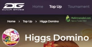 Dunia Games Higgs Domino Pulsa Top Up Paling Murah 2024