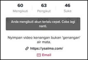 10 Cara Mengatasi Tiktok Kena Limit : Like / Follow Akun Lain