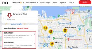 Gerai Indosat Terdekat Dari Lokasi Aku Sekarang