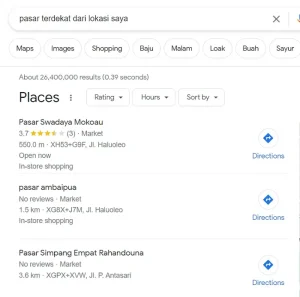 10+ Pasar Terdekat  Dari Lokasi Saya Sekarang Buka 24 Jam