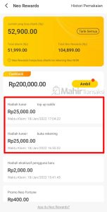 13 Cara Mendapatkan Duit Dari Neo Rewards Penghasil Uang