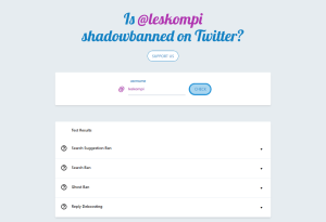 Mengenal Shadowban Twitter