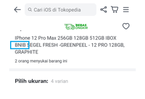 Pernah Lihat Ungkapan Bnib Di Online Shop? Ini Ia Artinya