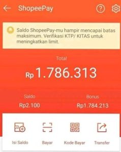 √ Limit Saldo Shopeepay : Minimal / Optimal Top Up, Transfer Dan Tarik Saldo