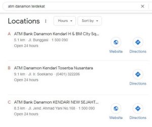 Atm Danamon Terdekat Dari Lokasi Aku