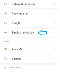 Cara Backup Kontak Hp Xiaomi