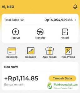 Instruksi Bank Neo Commerce Ke Dana, Ovo Dan Bca Tahun 2023