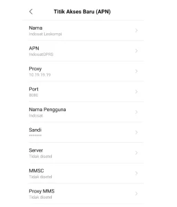 Ini Daftar Apn Indosat Gaming Sosmed Dan Browsing (Stabil)