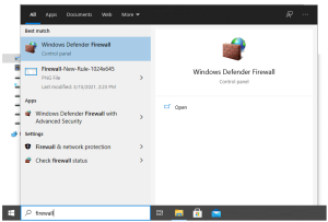 Cara Blokir Software / Aplikasi Dengan Firewall (Windows 10)