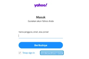 Cara Ganti / Reset Akun Email Yahoo Yang Lupa Password