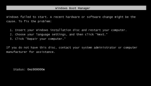 4 Cara Mengatasi Windows Boot Manager Dengan Mudah