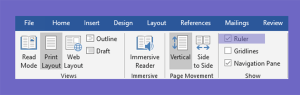 Cara Menampilkan Ruler Di Word