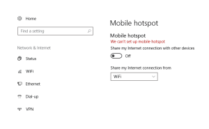 Hotspot Windows 10 Tidak Mampu Aktif? Ini Cara Mengatasinya