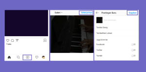 Cara Upload Video Di Instagram