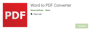 Cara Mengubah Word Ke Pdf Melalui Hp