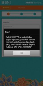 Arti Bni Mobile Banking Error Mbank50 & Solusinya!