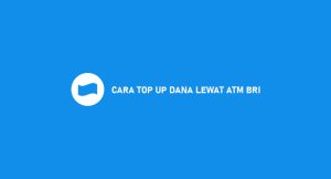 12 Cara Top Up Dana Melalui Atm Bri 2020 : Syarat & Biaya