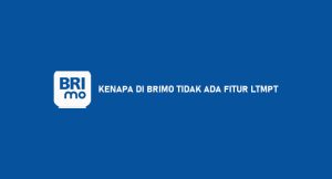 Kenapa Di Brimo Tidak Ada Fitur Ltmpt ? Penyebab & Cara Menangani