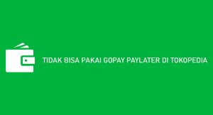 √ Tidak Bisa Pakai Gopay Paylater Di Tokopedia ? Ini Cara Mengatasinya